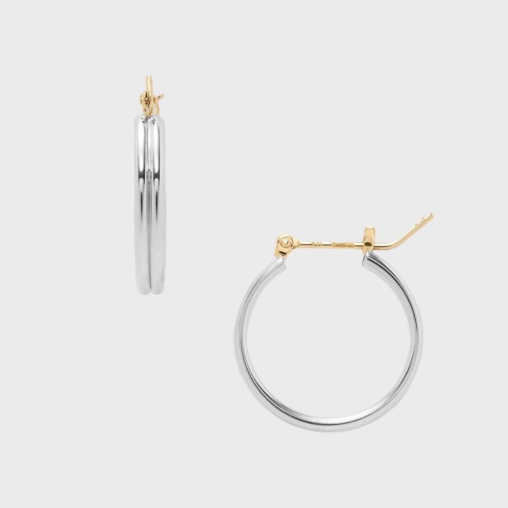 ノジェス　フープピアス　10k シルバー・K10フープピアス｜ピアス｜ノジェス 公式オンラインストア