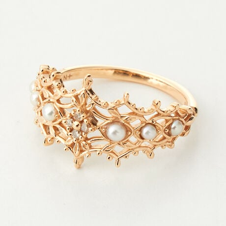 ≪Limited Edition≫【Pocket Ring】K10ピンキーリング | ノジェス 