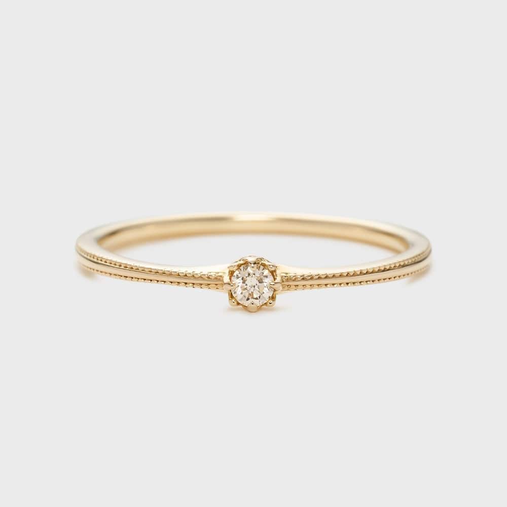 リング♡k18ダイヤ0.10ct K18ダイヤモンドリング（0.05ct） | ノジェス(NOJESS) | マルイ