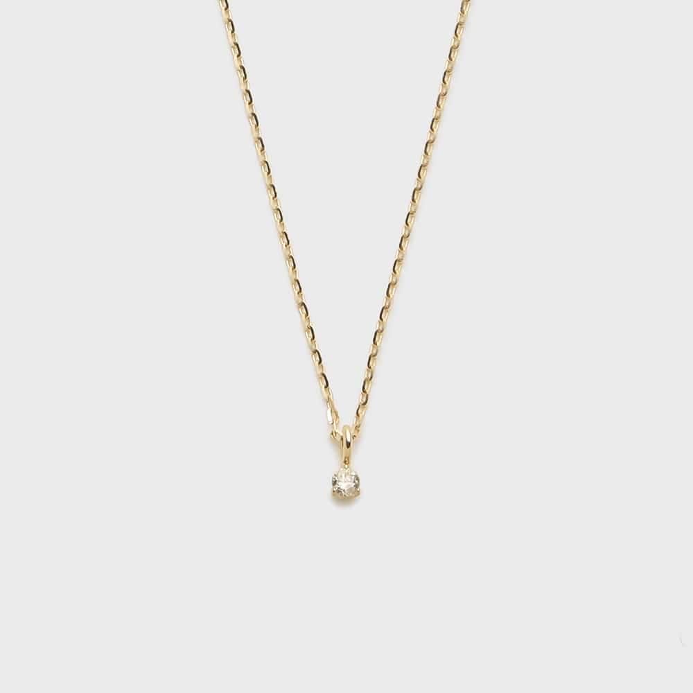 K10ダイヤモンドネックレス(0.03ct) | アガット(agete K10ダイヤモンドネックレス(0.03ct) | アガット(agete