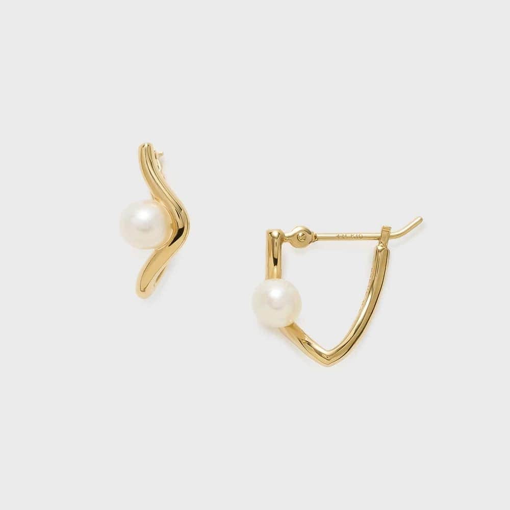 NOJESS シンプルゴールドピアス　k10 K10ピアス｜ピアス｜ノジェス 公式オンラインストア