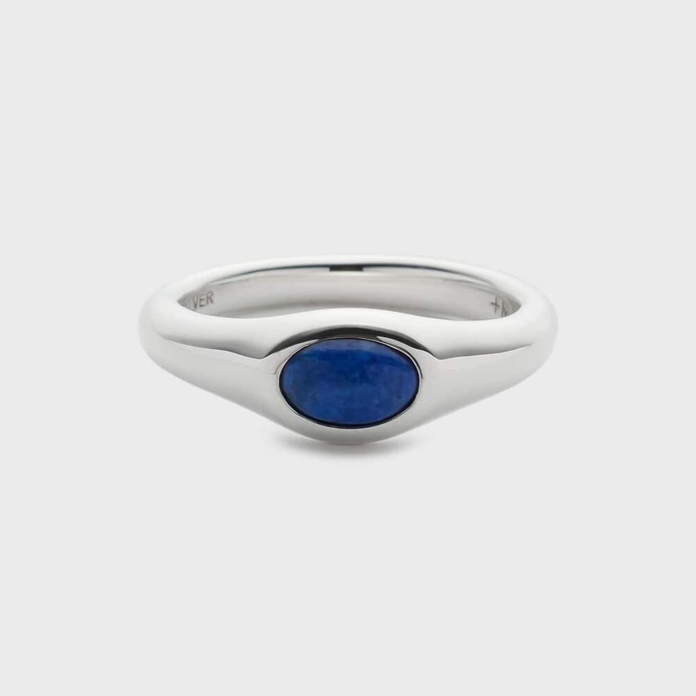 ノジェス◎K10ラピスラズリリング9号nojessネイビーブルー系 NOJESS（ノジェス）の「【Pocket Ring】 K10ラピスラズリ