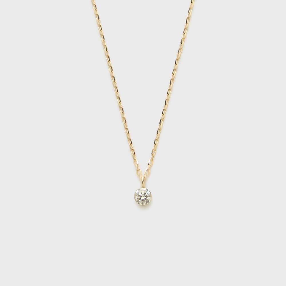 WEB限定》K18ダイヤモンドネックレス（0.05ct）｜ネックレス