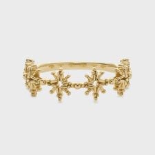 【Pocket Ring】ゴールドスターリング