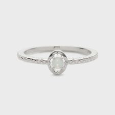 【Pocket Ring】シルバーオパールリング