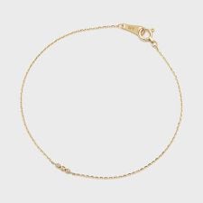 K10ダイヤモンドブレスレット（0.01ct）