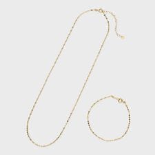 ノジェス(NOJESS)の【WEB限定】ゴールドネックレス／ブレスレットセット