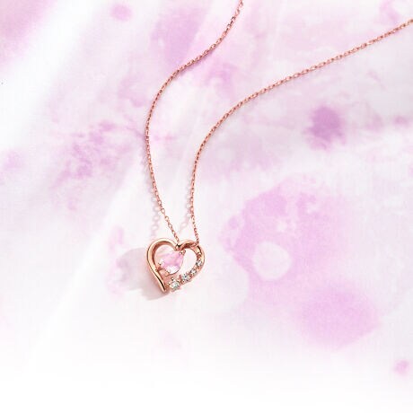 Sakura コレクション K10ピンクゴールド ネックレス カナル４ Canal4 C ファッション通販 マルイウェブチャネル