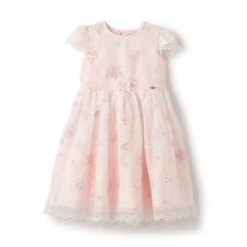 花刺繍チュールレース　ワンピース