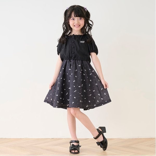 petit main スカラップジャケット　ワンピース チェックOP＋スカラップジャケットセット | プティマイン(petit