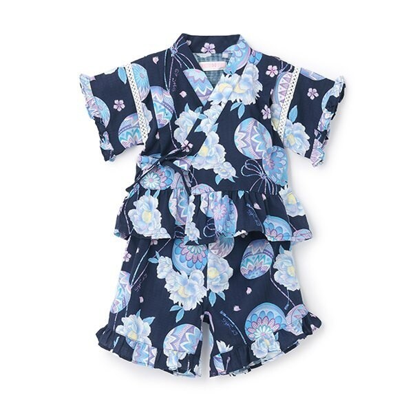 新品　見着用　スウィートマミー 浴衣 5点セット スウィートマミー（SWEET MOMMY）/ベビー 浴衣 3点セットの通販