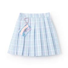 メゾピアノ(mezzo piano)のミニポーチつき　チェックプリーツスカパン