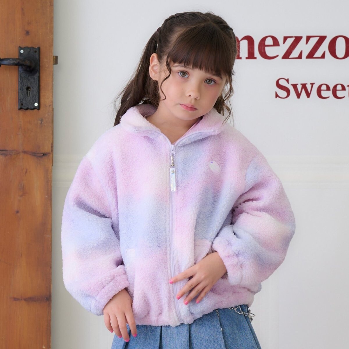 グラデーションボア ブルゾン | メゾピアノ(mezzo piano) | マルイ