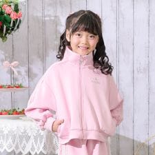 袖レースライン　ZIPジャージ