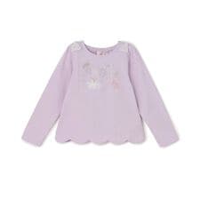 バレリーナロゴ　長袖Tシャツ