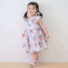 【Cath Kidston】ティアードワンピース