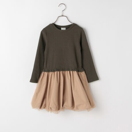 バルーンスカートドッキングリブワンピース ビー ルーム B Room ファッション通販 マルイウェブチャネル