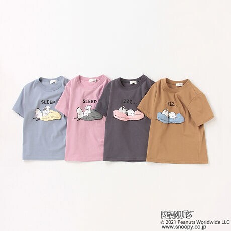 Peanutsコラボ お眠りスヌーピープリントtシャツ ビー ルーム B Room ファッション通販 マルイウェブチャネル