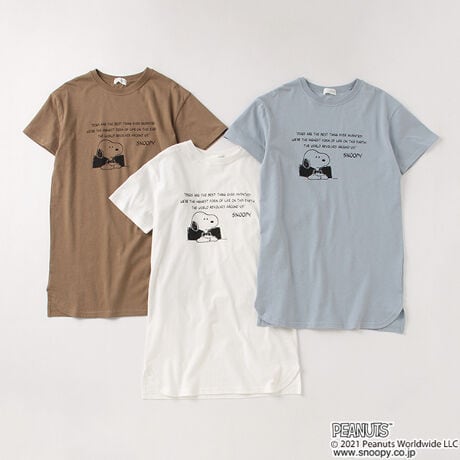 Peanuts Snoopyビッグtシャツワンピース ビー ルーム B Room ファッション通販 マルイウェブチャネル Cb002 753 24 01
