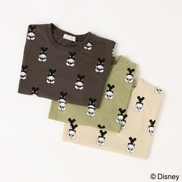 DISNEY】MICKEY MOUSE総柄ドルマンTシャツ | ビー ルーム(b-ROOM