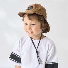 日除け付きキャップ