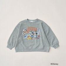 【Disney】【毛玉バイバイ裏毛】ミッキー＆フレンズ/スウェット
