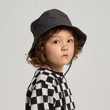 【スクール対応】【撥水・防汚・耐久・UV】小さく収納できるハット（反射シート付き)