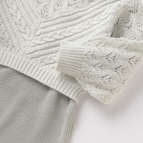 マシンウォッシャブル 静電気防止 ニットtシャツ テレコワンピースセット プティマイン Petit Main ファッション通販 マルイウェブチャネル Ca000 645 70 01