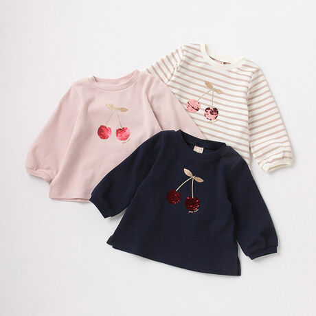 チェリースパンコールTシャツ | プティマイン(petit main) | 9611210 | ファッション通販 マルイウェブチャネル