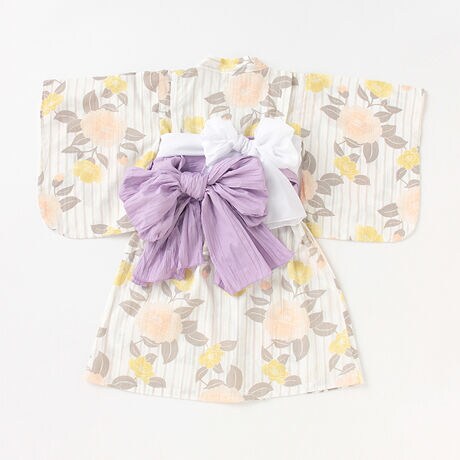 レトロ花柄浴衣 プティマイン Petit Main ファッション通販 マルイウェブチャネル