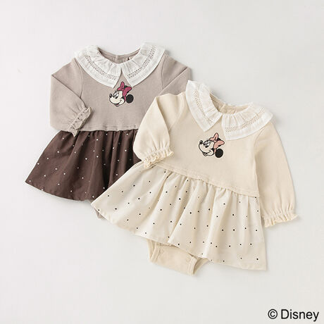 Disney ミニー ワンピロンパース プティマイン Petit Main ファッション通販 マルイウェブチャネル