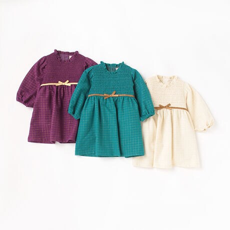 スモッキングワンピース プティマイン Petit Main ファッション通販 マルイウェブチャネル