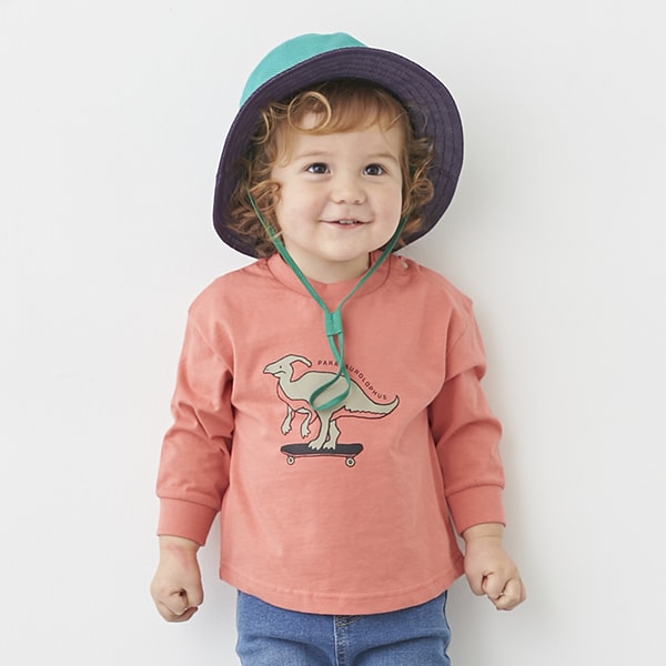 GOODPRICE】恐竜プリント長袖Tシャツ | プティマイン(petit main) | 9521202 | ファッション通販 マルイウェブチャネル