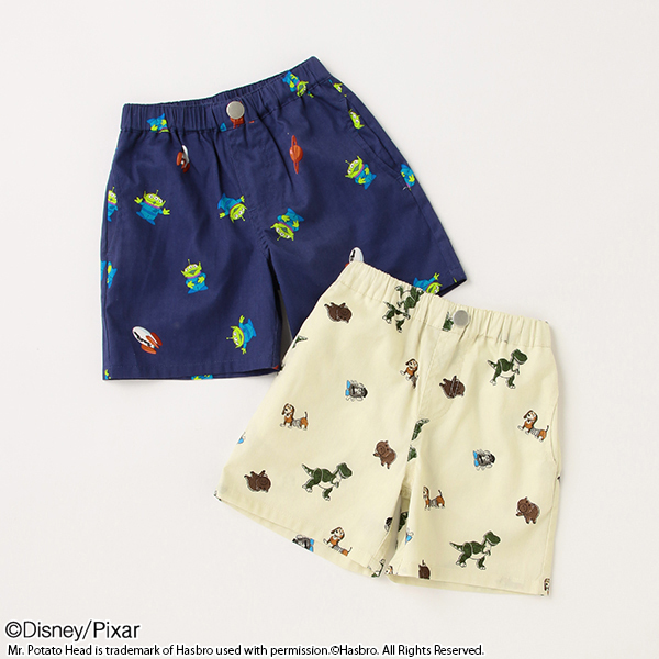 DISNEY/PIXAR】 TOY STORY/総柄ショートパンツ | プティマイン(petit