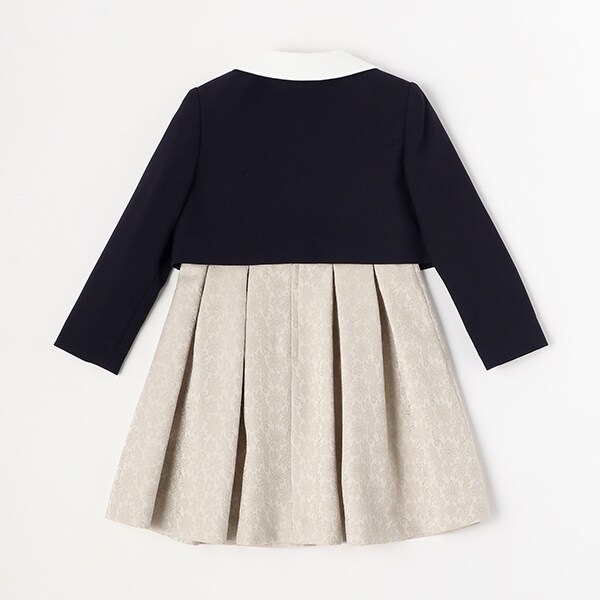 ほぼ新品☆プディマイン フォーマル ジャガードリボンOP ジャケット