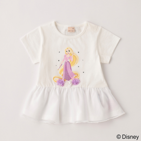 DISNEYプリンセス】グラフィックTシャツ | プティマイン(petit main