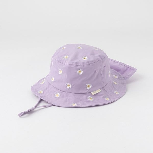 KidSuper バケットハット ブルー 人形刺繍 刺繍バケットハット | プティマイン(petit main) | マルイウェブ
