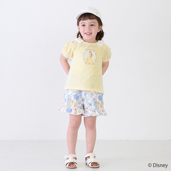 水陸両用/リンク】フリルショートパンツ(キッズサイズ) | プティマイン