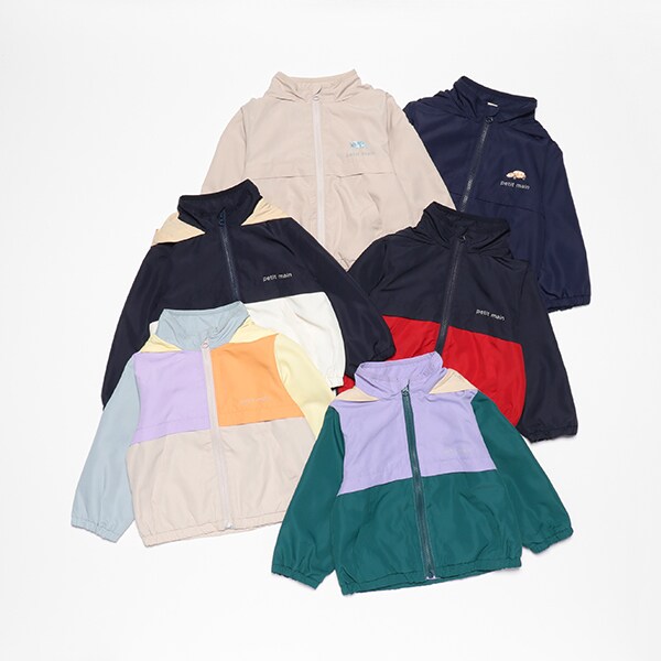 撥水加工】アソートウィンブレ | プティマイン(petit main) | マルイ