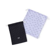 プティマイン(petit main)のワンポイント巾着2P