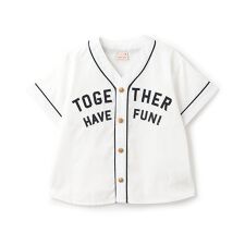 ベースボール半袖シャツ