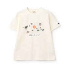 【WEB限定】【防汚加工】宇宙グラフィックTシャツ | プティマイン(petit main)
