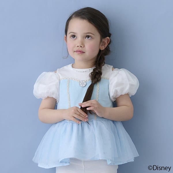 【新品未使用】プティマイン　Disneyなりきりカットチュニック　アナ セール】【Disney】なりきりカットチュニック（チュニック）｜petit