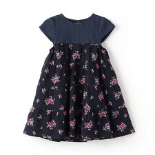 【リンク】いちご柄ドッキングワンピース(キッズ)