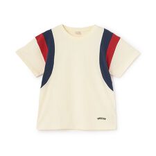 【WEB限定】【接触冷感】袖ライン配色Tシャツ(ジュニア)