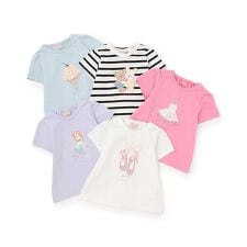 【防汚/リンク】キラキラモチーフTシャツ | プティマイン