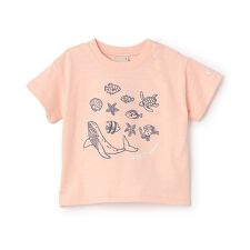 【接触冷感】海刺しゅう半袖Tシャツ(キッズサイズ)