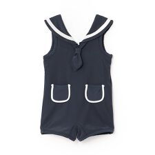 プティマイン(petit main)の【SWIM】boysセーラー衿水着