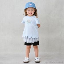 一分丈フリルショートパンツ