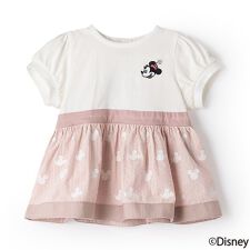 【Disney】総柄ドッキングパフT